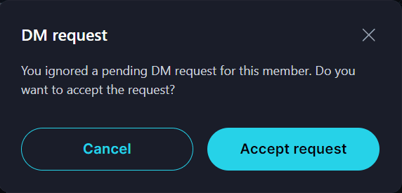 Messaging on Keet ✉️ To start a new DM, both participants need to leave the old chat first, then send an invite or scan a QR cod….
